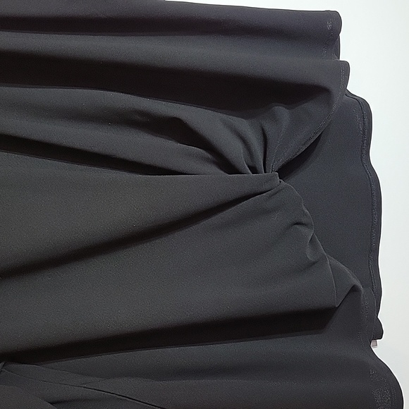 89th & Madison Black ruched 3 XL women's top - Picture 8 of 12